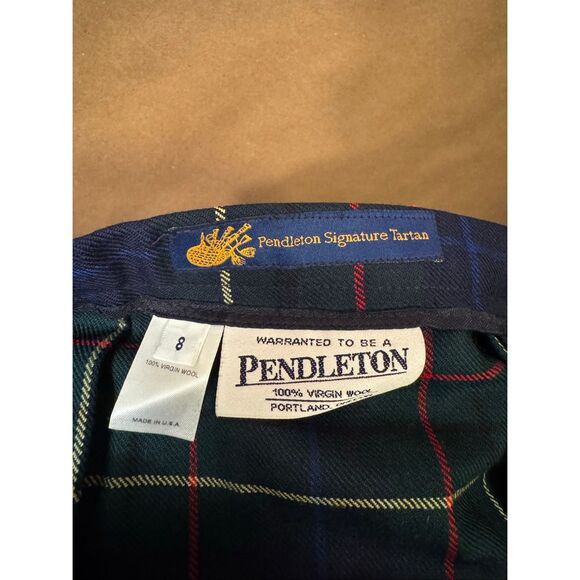 Vintage Pendleton Plaid Skirt - Picture 6 of 6
